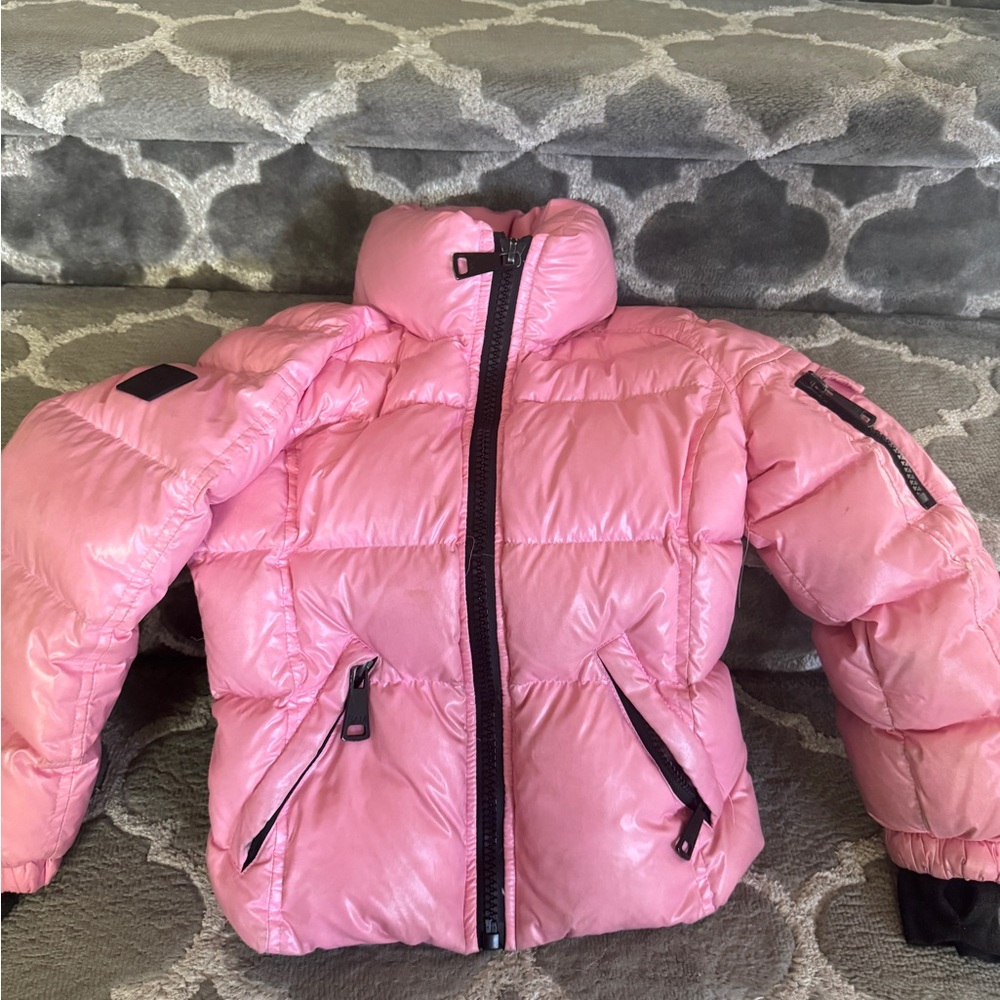 SAM. Pink Puffer Jacket for Kids